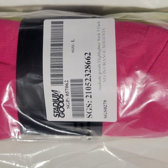 3pk Stadium Goods Socks - Picture 2 of 2